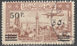 Syrie    C151     (O)    1948    Poste aérienne