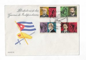 Cuba 1964 set of 4 on FDC with better cachet