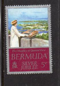 Bermuda  Silver Jubilee used