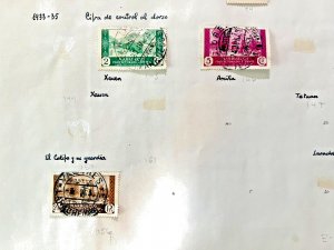 Spanish Morocco stamps: 1933-1935, Scott 145-46, 155