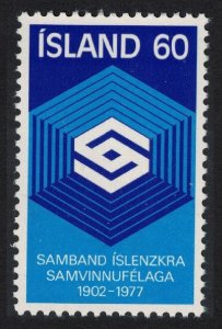 Iceland Federation of Icelandic Co-operative Societies 1977 MNH SG#556