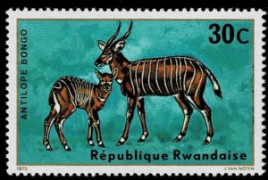 1972-1975 Used Stamps of Rwanda