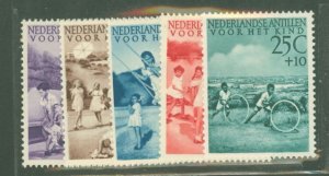 Netherlands Antilles (Curacao) #B10-4 Unused Single (Complete Set)