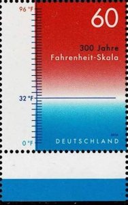 Germany 2014,Sc.#2808 MNH Fahrenheit Temperature Scale