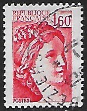France # 1756 - Sabine - used . . . [BR28]