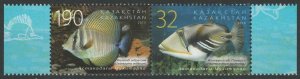 2010 Kazakhstan 697-698Paar Marine fauna 3,60 €