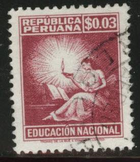 Peru  Scott  RA35 used stamp