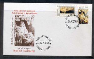 Cyprus Turkish 1999 Europa Nature Parks FDC