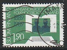 1989 Finland - Sc 807 - used VF - 1 single - Continuing Education