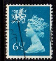 Wales - #WMMH7 Machin Queen Elizabeth II - Used