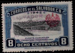 El Salvador Scott 589 Used  Bridge stamp