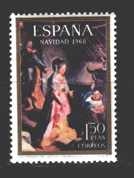 Spain. 1968. 1791. Christmas and New Year. MNH.