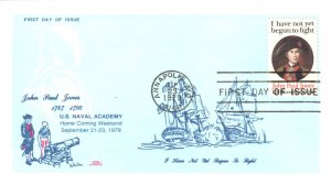 #1789 John Paul Jones Colonial FDC