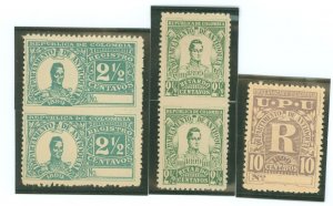 Colombia #F3-F4/I1 Mint (NH) Multiple