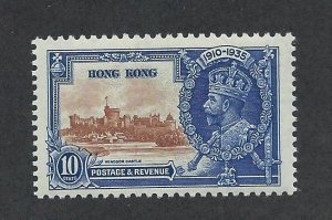 HONG KONG SC# 149 F-VF MNH 1935