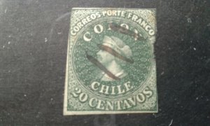 Chile #13 used rough margins e1911.5524