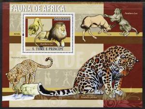 St Thomas & Prince Islands 2009 Animals of Africa - L...