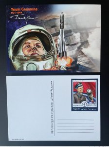 Djibouti 2016 Mi. 1189 - 1193 Whole (V) Yuri Gagarin Yuri Gagarin Space-