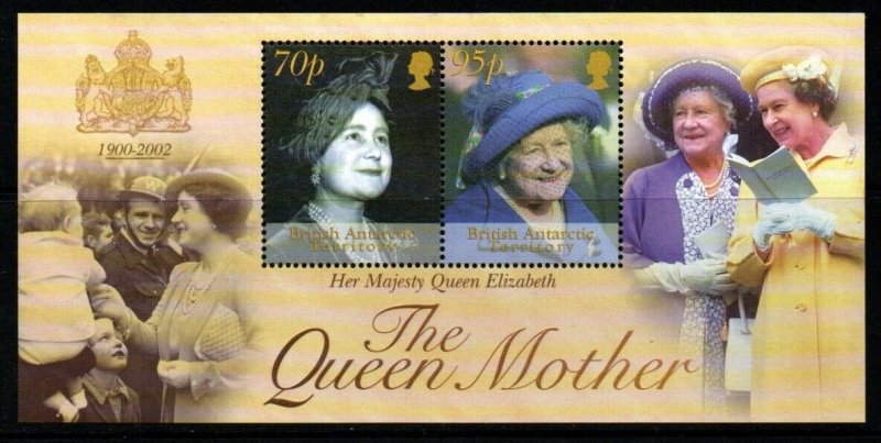 BRITISH ANTARCTIC TERR. SGMS346 2003 QUEEN MOTHER  MNH