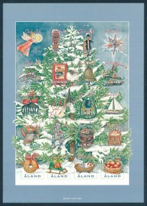 [109509] Aland 2005 Christmas Seals Jul Self adhesive souvenir sheet MNH