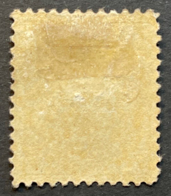 Canada, Scott 92 ii, Yellow Olive, Mint LHR, F-vf