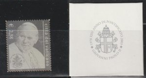 Vatican City SC 1237 Mint, Never Hinged