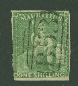 Mauritius #21  Single