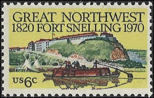Scott# 1409  1970 6c multi Litho&' Ft. Snelling; TAGGED   Mint Never Hinged -...