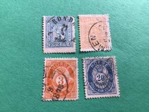 Norway early used stamps A12043