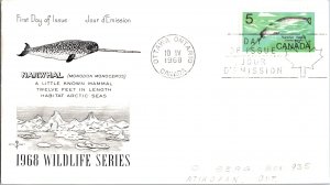 Canada, Worldwide First Day Cover, Marine Life