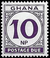 GHANA   #J20 MNH (1)