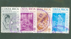 Costa Rica RA65-8 USED BIN $1.20