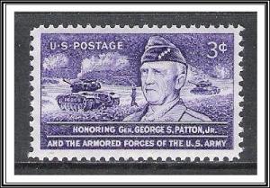 US #1026 General Patton MNH