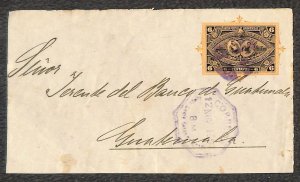 GUATEMALA H&G #10 EXPO STATIONERY ENTIRE SANTA LUCIA COTZUMALGUAPA  1897 ##