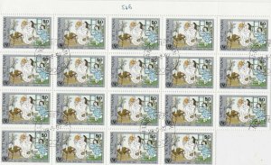 Vietnam Ladies with Child Stamps Crafts Decoupage or Collect Ref 28310