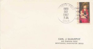 United States Colorado North Pole 1967 4-bar  1966-1975  Philatelic.