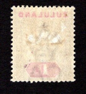 ZULULAND  SC# 16  FVF/MOG