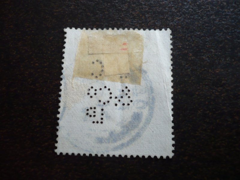 Stamps - Great Britain - Scott# 96 - Used Single Stamp - Perfin JC & Co Ld