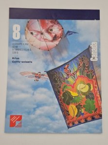 Canada 1999 Kites 1811 Booklet PANE OF 8 (BK221)