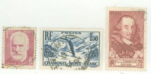 France #303/322-323  Multiple