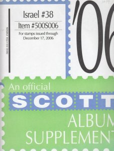 Scott Israel Supplement #38 Issues Through 2006