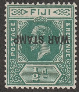 *KAPPYSSTAMPS 520 FIJI #MR1 INVERTED OVERPRINT MINT NEVER HINGED