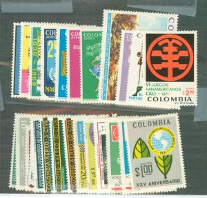 Colombia #C433/C511 Unused Single