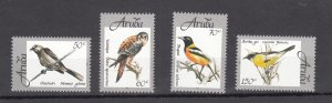 J43665 JL Stamps 1998 aruba set mnh #162-5 birds