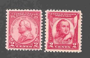 689-690 Mint,OG,NH... SCV $1.15