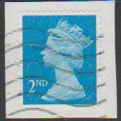 GB QE II Machin SG U2961 - 2nd brt blue - M12L - Source  B