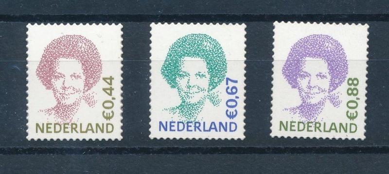 [17064] Netherlands 2006 Definitives Queen Beatrix 3 values MNH