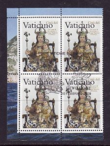 Vatican City-Sc#1402-unused NH sheet-Our Lady of Europe-2009-
