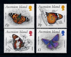 [78577] Ascension 1987 Insects Butterflies  MNH