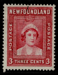 CANADA - Newfoundland GVI SG269, 3c carmine, FINE USED.